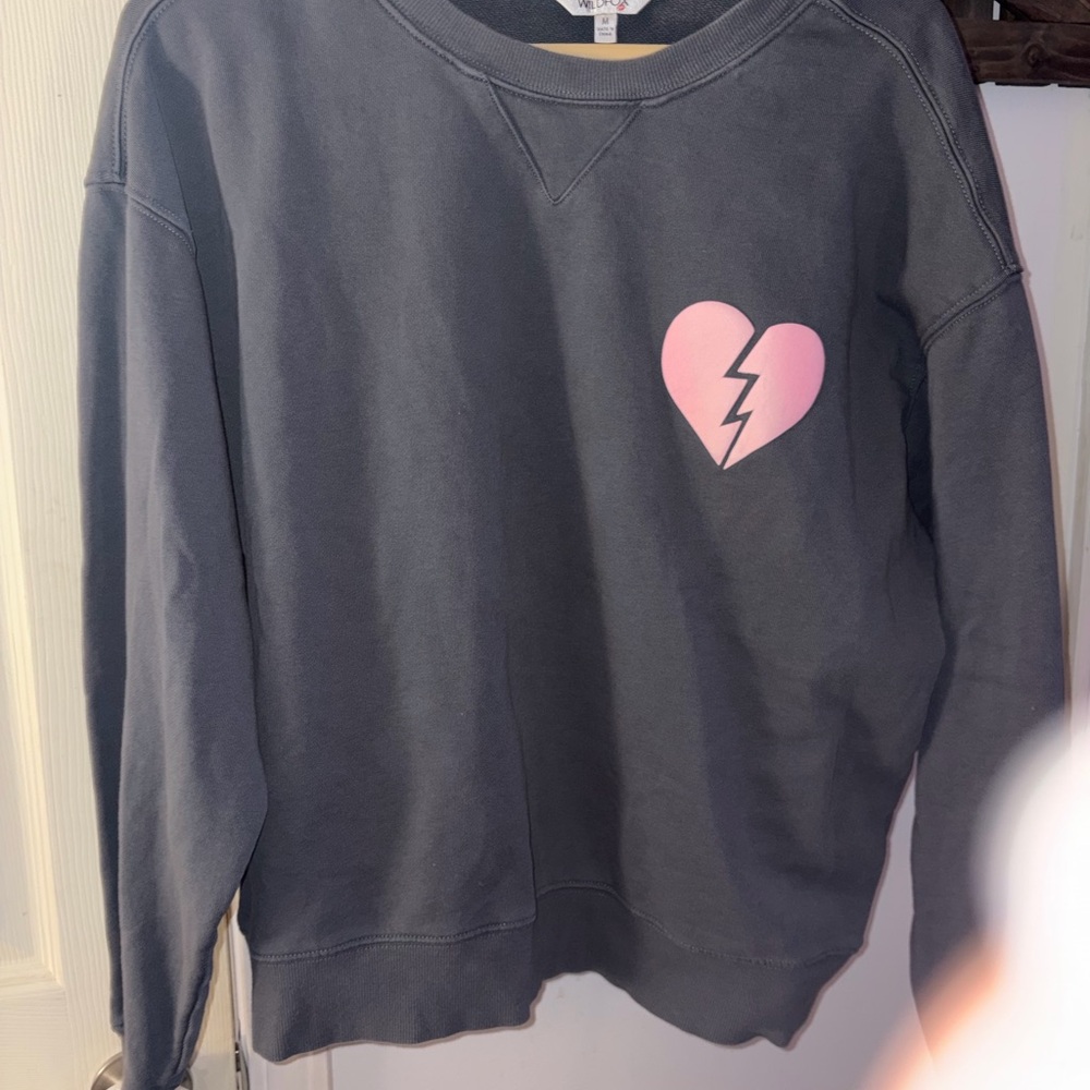 Wildfox Charcoal Pullover - Picture 2 of 3